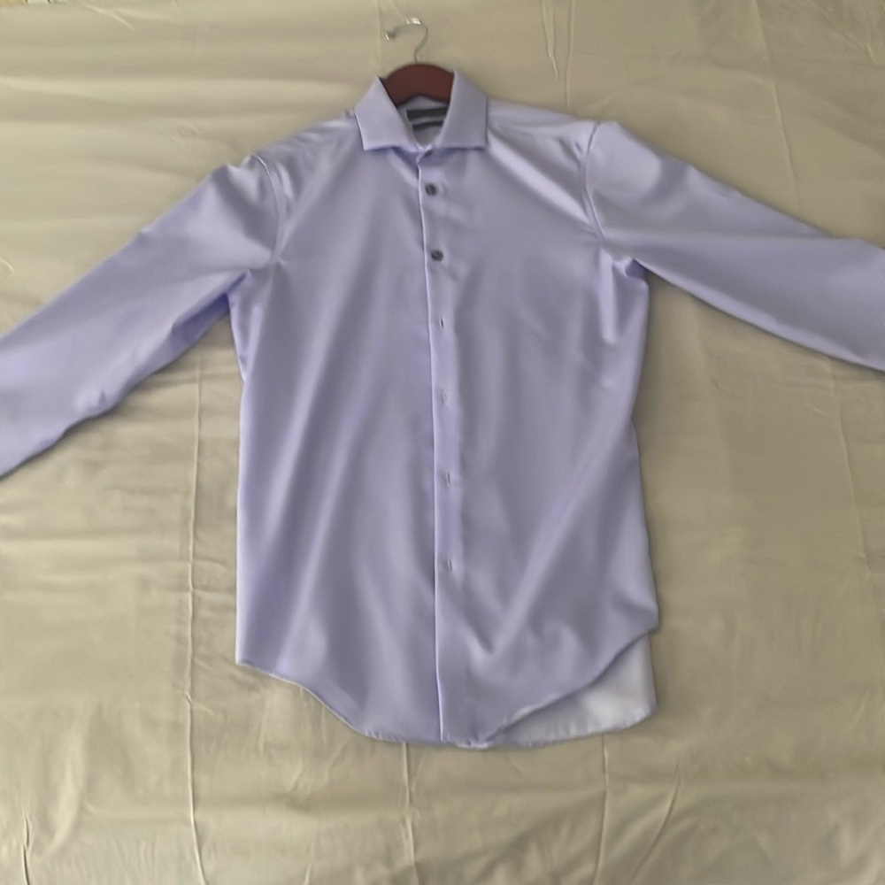 Like New - Calvin Klein Purple Dress Shirt - 15 32/33